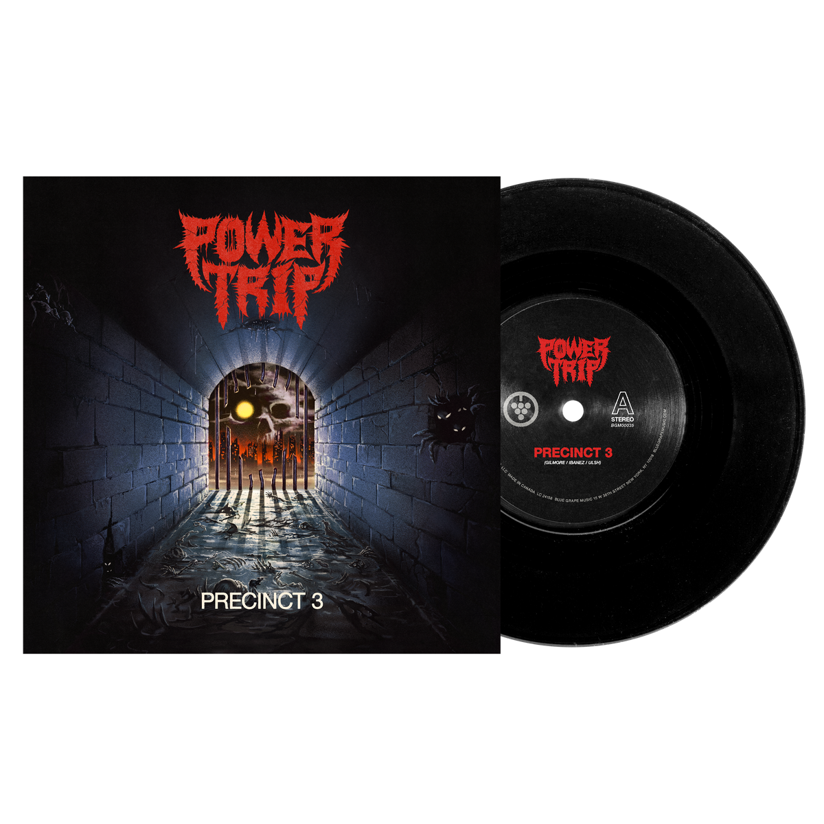 Power Trip - Precinct 3 / Scavenger 7" (Black)